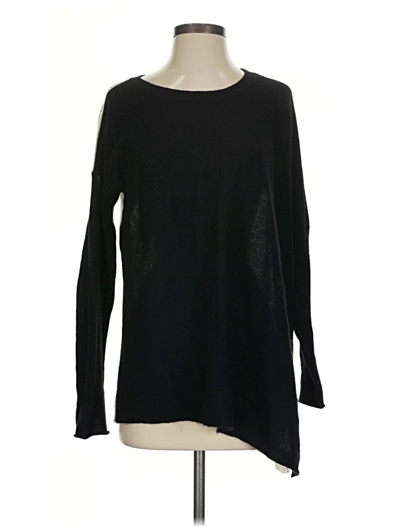 Pre-owned Skull Cashmere Long Sleeve T-shirt In Black