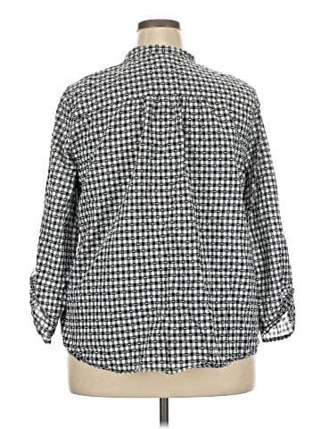 Ruby Rd. 3/4 Sleeve Button-Down Shirt (view 2)