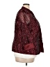 DressBarn 100% Polyester Burgundy Jacket Size 18 - photo 4