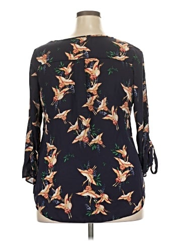 Paraphrase 3/4 Sleeve Blouse (view 2)