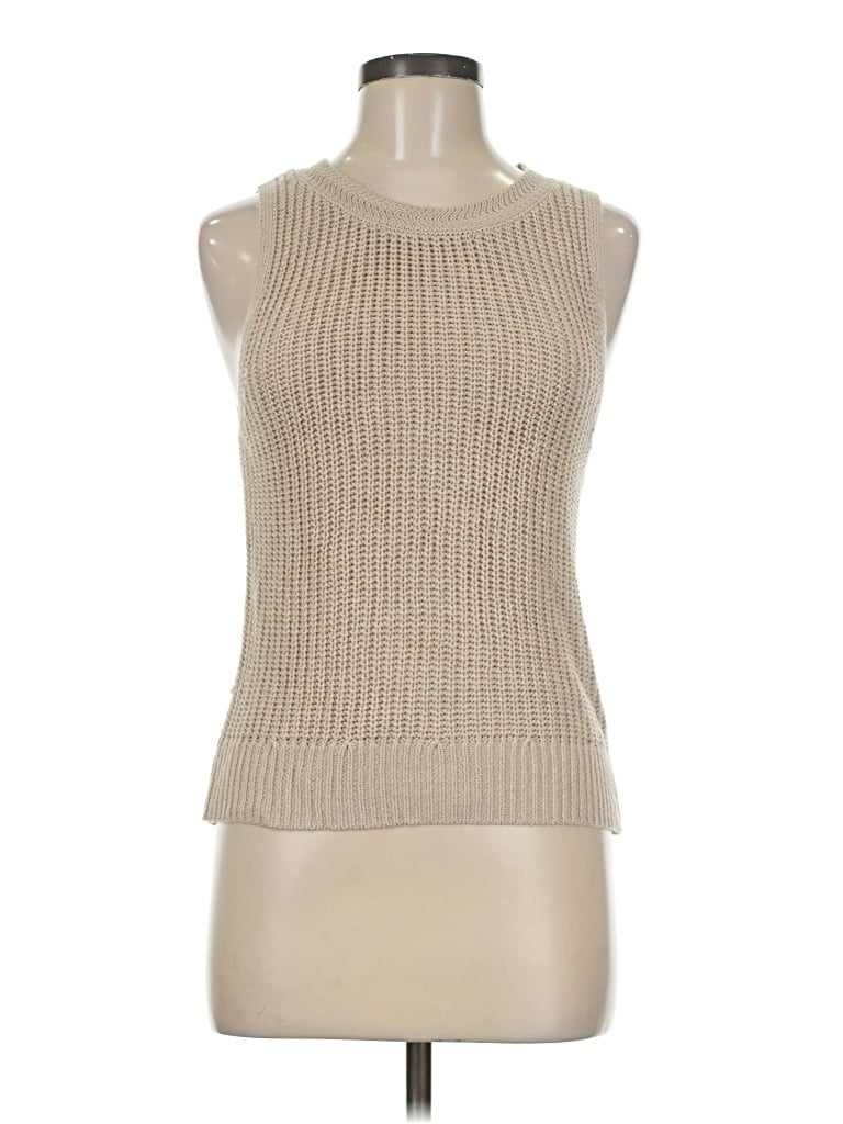 Pre-owned Bcx Sweater Vest In Tan