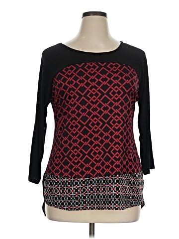Perseption Concept 3/4 Sleeve T-Shirt (view 1)