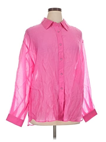 CAbi 3/4 Sleeve Button-Down Shirt (view 1)