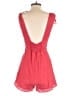 One Clothing Solid Red Romper Size S - photo 2