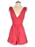 One Clothing Solid Red Romper Size S - photo 1