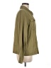 LOGO by Lori Goldstein 100% Rayon Solid Green Jacket Size M - photo 4