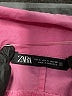 Zara Pink 3/4 Sleeve Button-Down Shirt Size S - photo 7