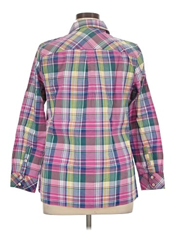 Talbots Long Sleeve Button-Down Shirt (view 2)