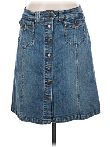 Villager Denim Skirt (view 1)