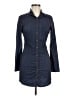 Ultra Flirt Blue Long Sleeve Blouse Size M - photo 1