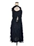 JS Collections 100% Polyester Blue Cocktail Dress Size 14 - photo 4