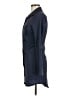 Ultra Flirt Blue Long Sleeve Blouse Size M - photo 5