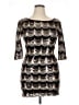 Crystal Doll 100% Nylon Metallic Silver Cocktail Dress Size XL - photo 1