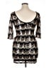 Crystal Doll 100% Nylon Metallic Silver Cocktail Dress Size XL - photo 2