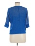 XXI Blue 3/4 Sleeve Top Size M - photo 2