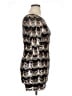 Crystal Doll 100% Nylon Metallic Silver Cocktail Dress Size XL - photo 4