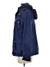 J.Crew Solid Blue Raincoat Size S - photo 5