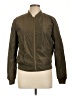 New Look 100% Polyester Solid Green Jacket Size L - photo 1