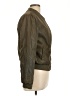 New Look 100% Polyester Solid Green Jacket Size L - photo 4