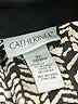 Catherines Animal Print Black Long Sleeve Blouse Size 5X - photo 7