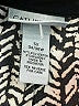 Catherines Animal Print Black Long Sleeve Blouse Size 5X - photo 8
