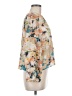 Neiman Marcus 100% Polyester Floral Orange 3/4 Sleeve Blouse Size M - photo 4