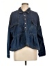 Unbranded Blue 3/4 Sleeve Blouse Size L - photo 1