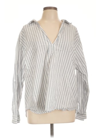 H&M L.O.G.G. Long Sleeve Blouse (view 1)
