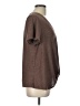 Caslon Brown Short Sleeve Top Size L - photo 4