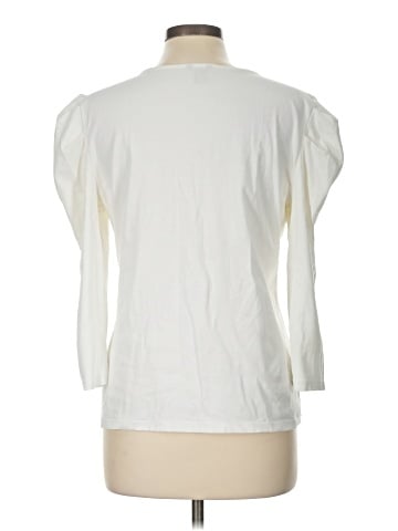 Ann Taylor 3/4 Sleeve T-Shirt (view 2)