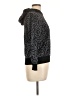Reebok 100% Polyester Paisley Black Turtleneck Sweater Size 10 - photo 4