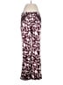 Obermeyer 100% Polyester Print Burgundy Snow Pants Size 6 - photo 1