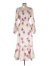 Nicholas 100% Polyester Ivory Casual Dress Size 6 - photo 2
