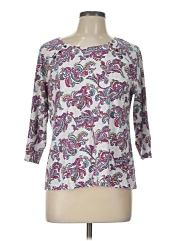 Talbots Outlet 3/4 Sleeve T-Shirt (view 1)