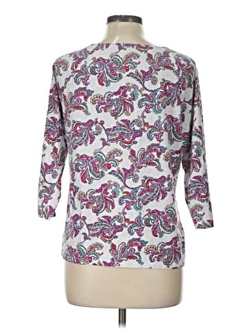 Talbots Outlet 3/4 Sleeve T-Shirt (view 2)
