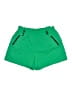 Athleta Color Block Green Athletic Shorts Size S - photo 1