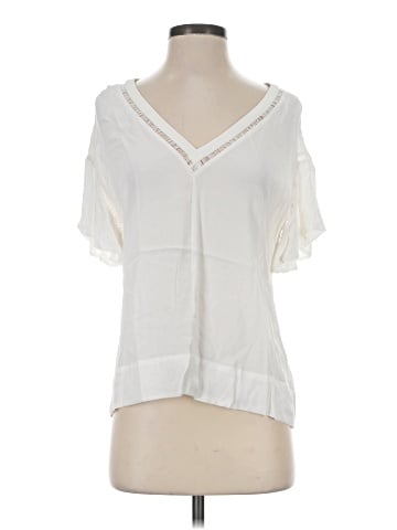 Rebecca Taylor Short Sleeve Blouse (view 1)