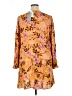 Daniel Rainn 100% Rayon Orange Casual Dress Size XL - photo 2