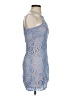 Francesca's 100% Polyester Blue Cocktail Dress Size XS - photo 4