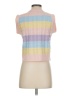 Seven7 Pink Sweater Vest Size S - photo 2