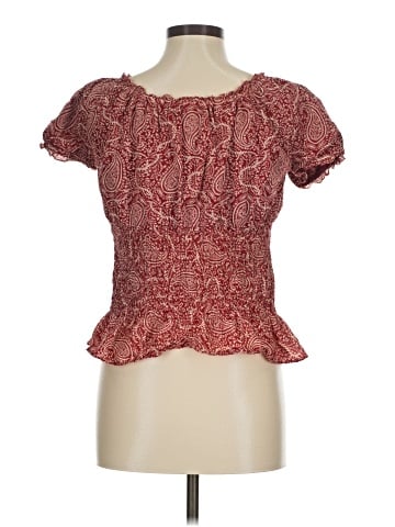 Lauren Jeans Co. Short Sleeve Blouse (view 2)