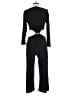 LNA Solid Black Jumpsuit Size S - photo 2