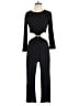 LNA Solid Black Jumpsuit Size S - photo 1