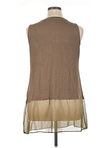 LOGO by Lori Goldstein Sleeveless Blouse (view 2)