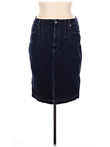 White House Black Market Denim Skirt (view 1)