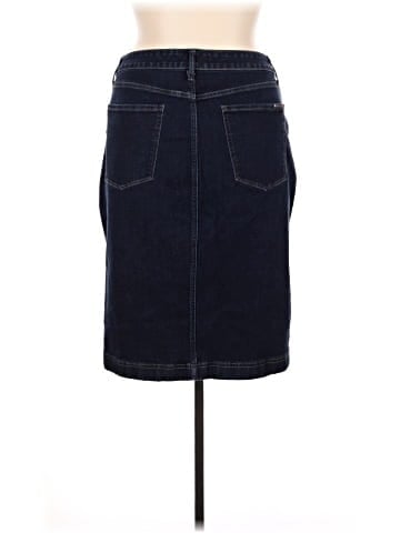 White House Black Market Denim Skirt (view 2)