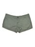 No Boundaries 100% Cotton Solid Green Khaki Shorts Size 11 - photo 1