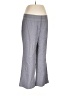 Apt. 9 Chevron-herringbone Gray Dress Pants Size 12 PETITE S - photo 1
