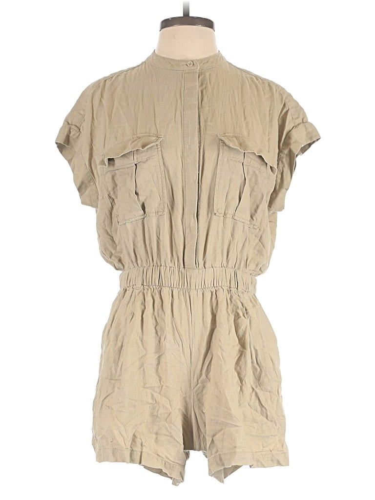 Pre-owned Gap Romper In Tan