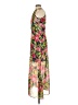 ECI 100% Polyester Tropical Pink Cocktail Dress Size 2 - photo 5